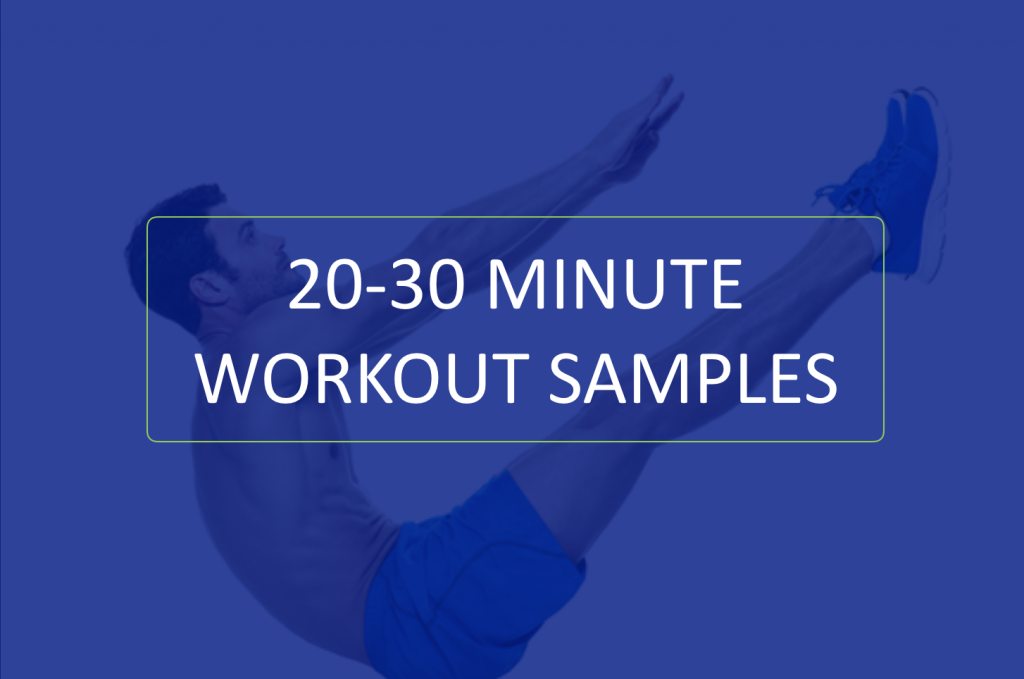 Bodyweight Workout samples